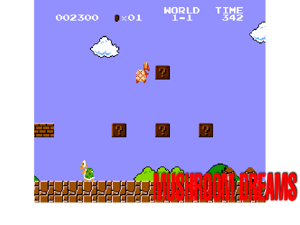 Mushroom Dreams by Rage Games (V1.1) (SMB1 Hack) Cover